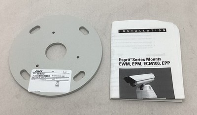 Pelco Surveillance Camera Mounting Plate, Esprit Series Mount EWM,EPM,ECM100,EPP