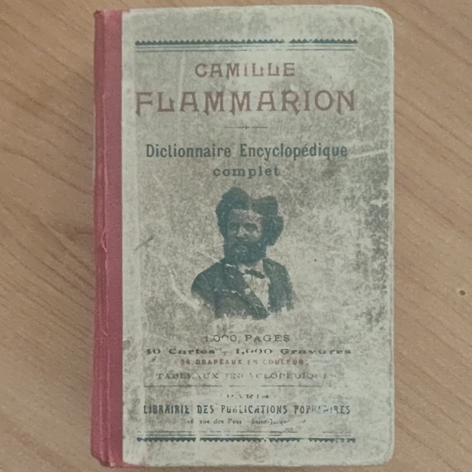 Camille Flammarion Dictionnaire Encyclopédique complet relié 1000 p. Paris FR - Photo 1/1