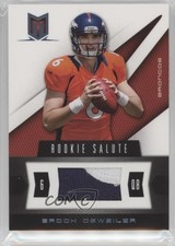 2012 Panini Momentum Rookie Salute Materials Prime 37/49 Brock Osweiler #94 4e8