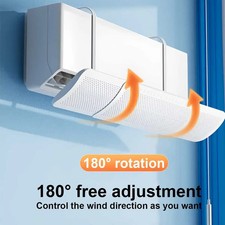 Anti-Direct Blowing Air Conditioning Wind Deflector Wall-Mounted Outlet Baffle