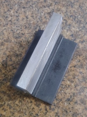  5'' RAIL TRACK FOR ANVIL WORK BLACKSMITH/ HOBBIEST