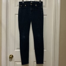 Seven 7 For All Mankind The Skinny Stretch Jeans Women's Size 29
