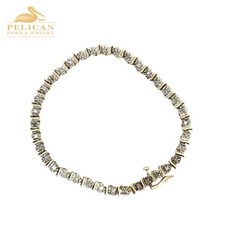 Diamond Tennis Bracelet .70 CTW 10K Yellow Gold PPG009874 