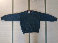 Vintage Woolrich 100 Wool Mens Medium Green Crew Neck Sweater