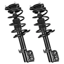 Pair Front Struts Shocks w/ Coil Springs For 14 - 19 Toyota Corolla SE XLE LE