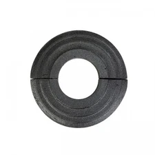 Black Radiator Flanges Aluminum Escutcheon Ring Plate1.25" ID 3" OD IPS