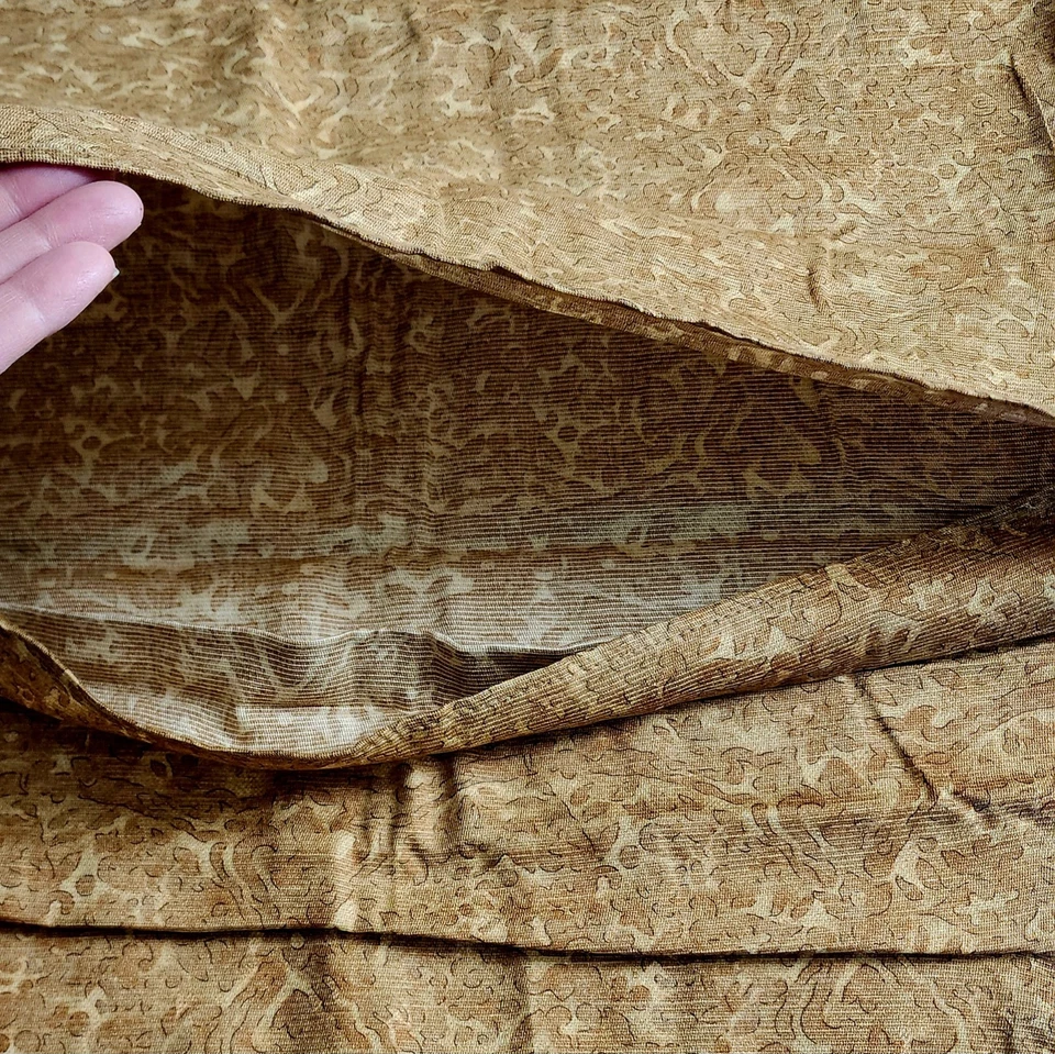 Ralph Lauren ROSSELLINI EURO SHAM Italia Neutro Camel Dorado 26" + Almohada Brida  Foto 4 de 4