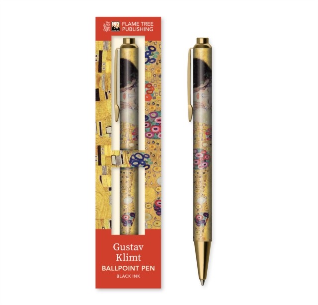 Gustav Klimt The Kiss Boxed Decorative Ballpoint Pen 9781835622346
