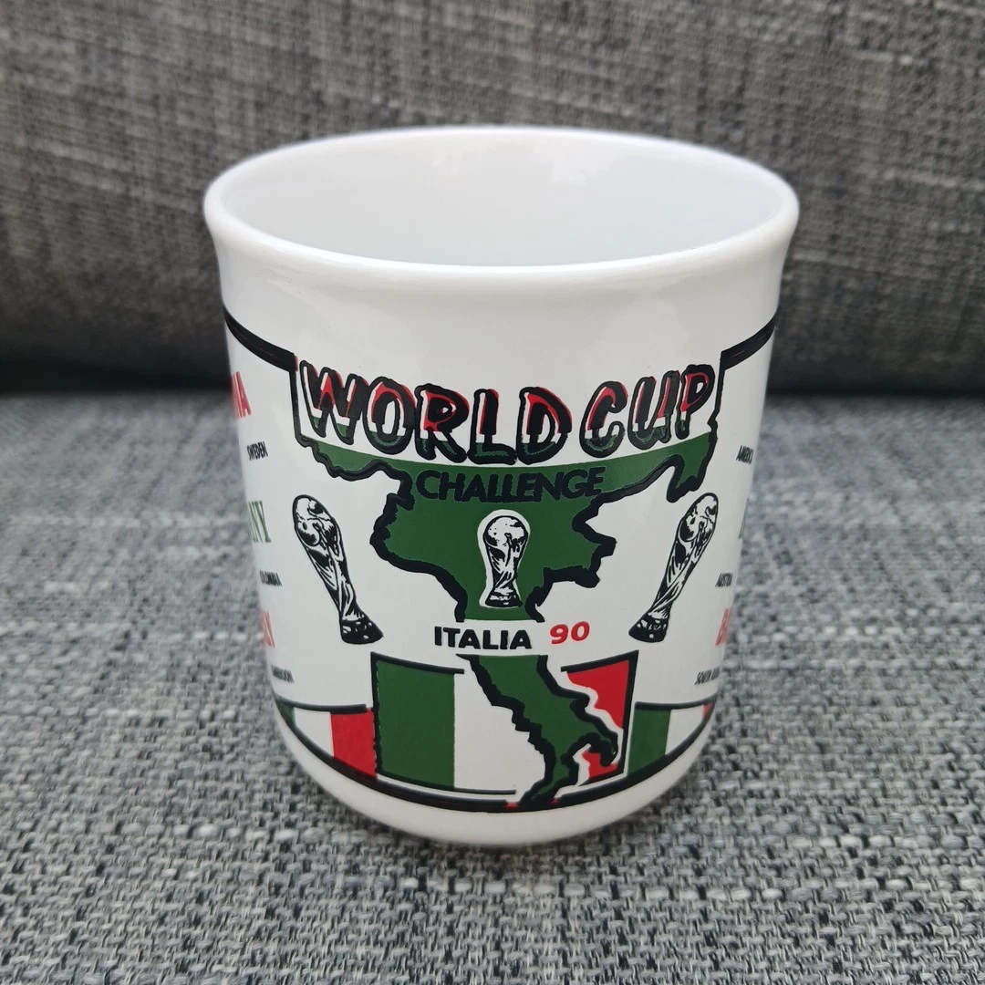 Mug Vintage Coupe Du Monde De Football 1982 Espagne – Rare, Vaisselle Collector