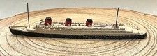 VINTAGE 1940's DINKY MECCANO QUEEN MARY CUNARD WHITE STAR LINER - MASTS INTACT