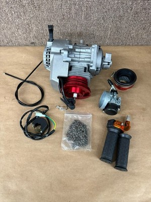 50cc 49cc 2 Stroke Engine Motor Kit For Pocket Mini Pit Bike Scooter ATV Go kart