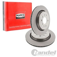 2X Mapco Bremsscheiben 292Mm BelÜFtet Hinten Passend FüR Fiat Croma Opel Signum