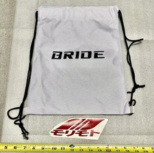 Bride Racing Jdm Drawstring Bag Rare Vorga Stradia Max Gradiant Zeta Gias Zieg