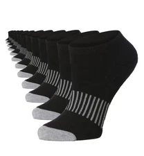 Tipi Toe Women's 12 Pack Athletic Cushioned Sports Low Cut/Ankle Socks