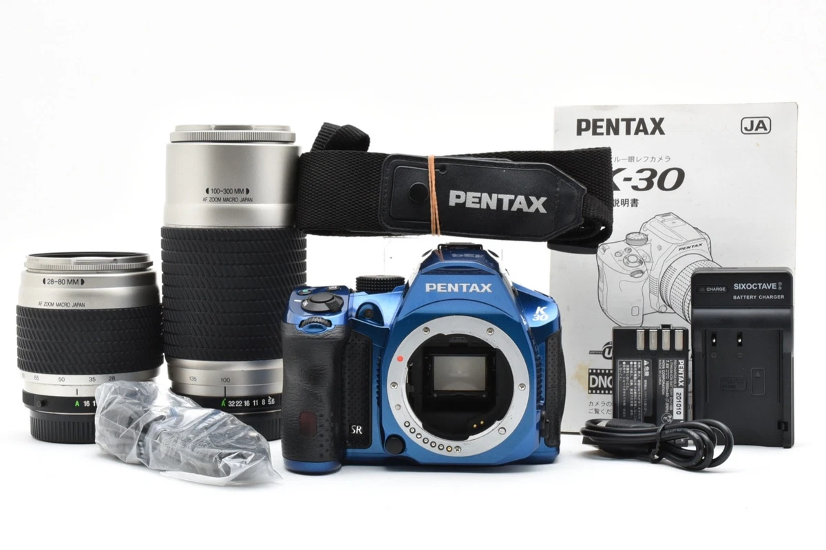 PENTAX K30/18-55mm　（良品) Pentax K-30 White DSLR digital with 18-55mm WR Kit Brand New