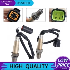 2Pcs Up&Downstream Oxygen Sensor For 01-10 Elantra Tiburon Tucson Sportage 2.0L