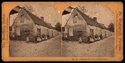 15) ~ St Augustine view~ No. 24 Charlotte St., cor. Artillery Lane, By J. Seaver