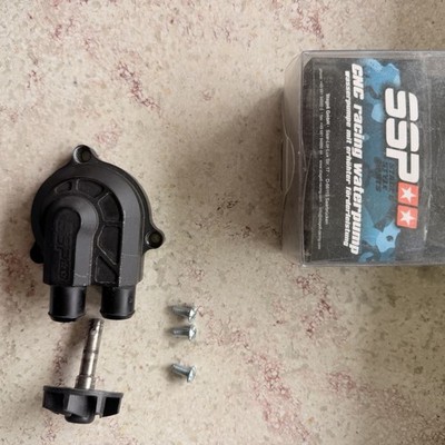 Wasserpumpe CNC Stage6 +40% Minarelli LC Schwarz