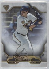 2020 Topps Triple Threads Christian Yelich #49 4t6