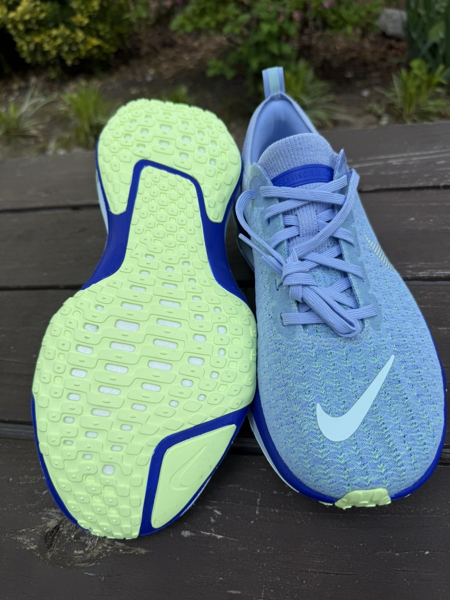 Nike ZoomX Invincible Run 3 DR2615-405 Aluminum/Racer Blue (Men's