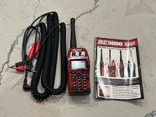 Racing Electronics RE3000 Scanner  Racing Headset - Working- See Photos