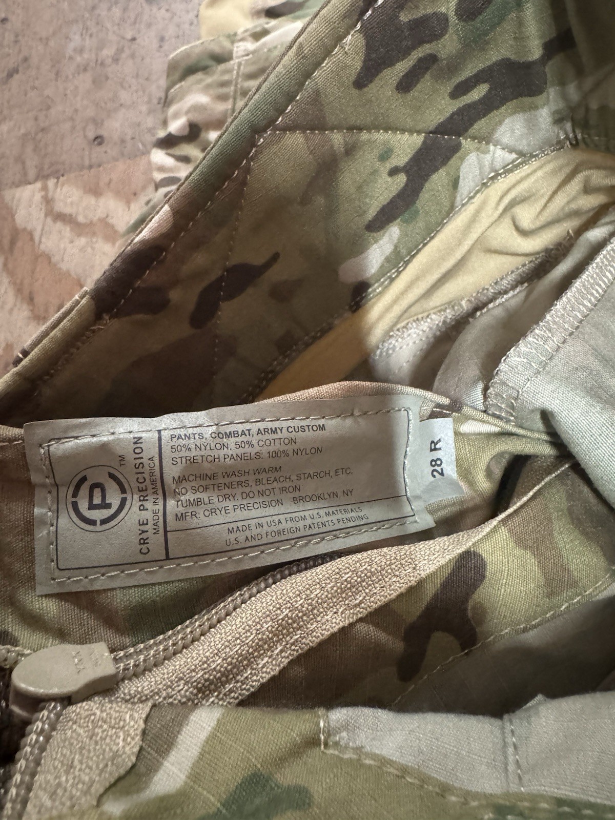 Crye Precision Army Custom Multicam Combat Pants 28 REGULAR G2 Tactical Military