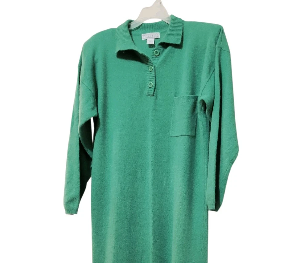 Vestido suéter vintage de lana de cordero y angora Foto 3 de 4