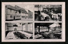 AK Weißenfels /Saale, Gasthaus am Saalestrand, Leipziger Straße 100 