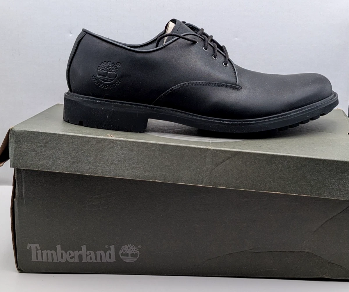 black timberland dress shoes Timberland Men's Heritage Derby - Black