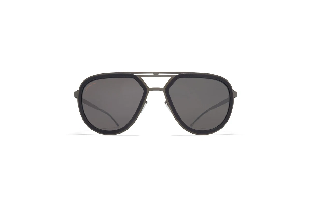 MYKITA GUSTL Col. F25 56mm Matte Black Frame Mykita Unisex Black Round Optical Frames main image 3
