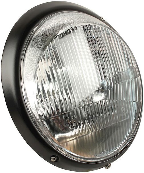 Phare noir pour Porsche 911 remplace l'optique jaunie des modèles 76-89
