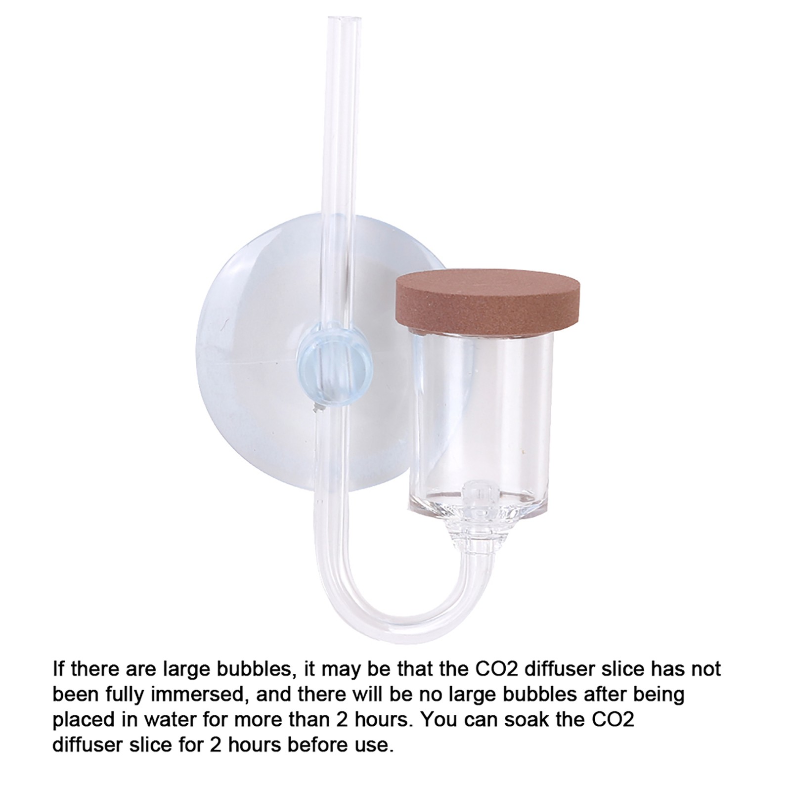 Acrylic Aquarium Carbon Dioxide Transparent Bubble Counter Refiner Fish Ta KRI✈️