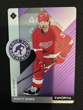 2023-24 Upper Deck Synergy Hockey Moritz Seider #CG-16 Cast For Greatness Purple