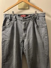 VTG Levi’s Silvertab Loose Fit Straight Jeans Men's 38x30 Blue/Gray Denim