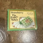 Vintage Giftco Inc Strawberry 🍓 Tin Full O Notes W 300  Papers - Hong Kong NOS
