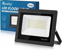 Realky 50W Led Strahler AußEn, 72 Solarleuchten IP65 Wasserdicht 5000LM