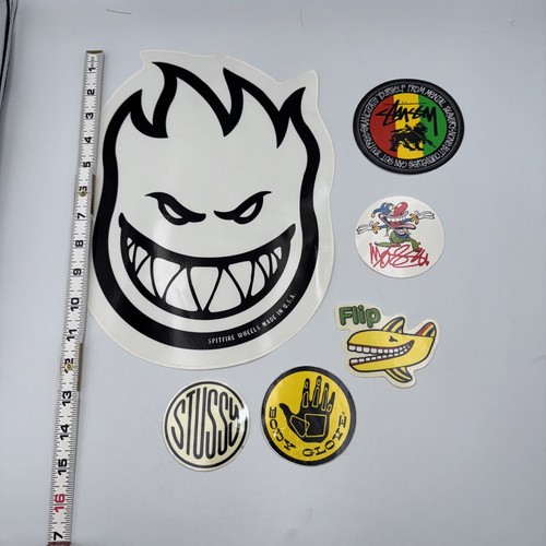 Lot of 6 skateboard Stickers