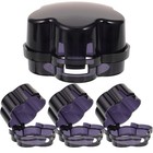  4 Pcs Stove Knob Covers for Child Safety Outlet Plugs Baby Proof