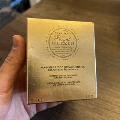 Perlier Royal Elixir Extraordinary Face Mask With Fresh Royal Jelly 1.6 FL OZ 