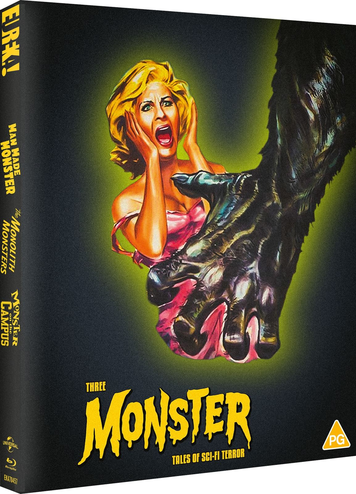 Three Monster Tales of Sci-Fi Terror [PG] Blu-ray