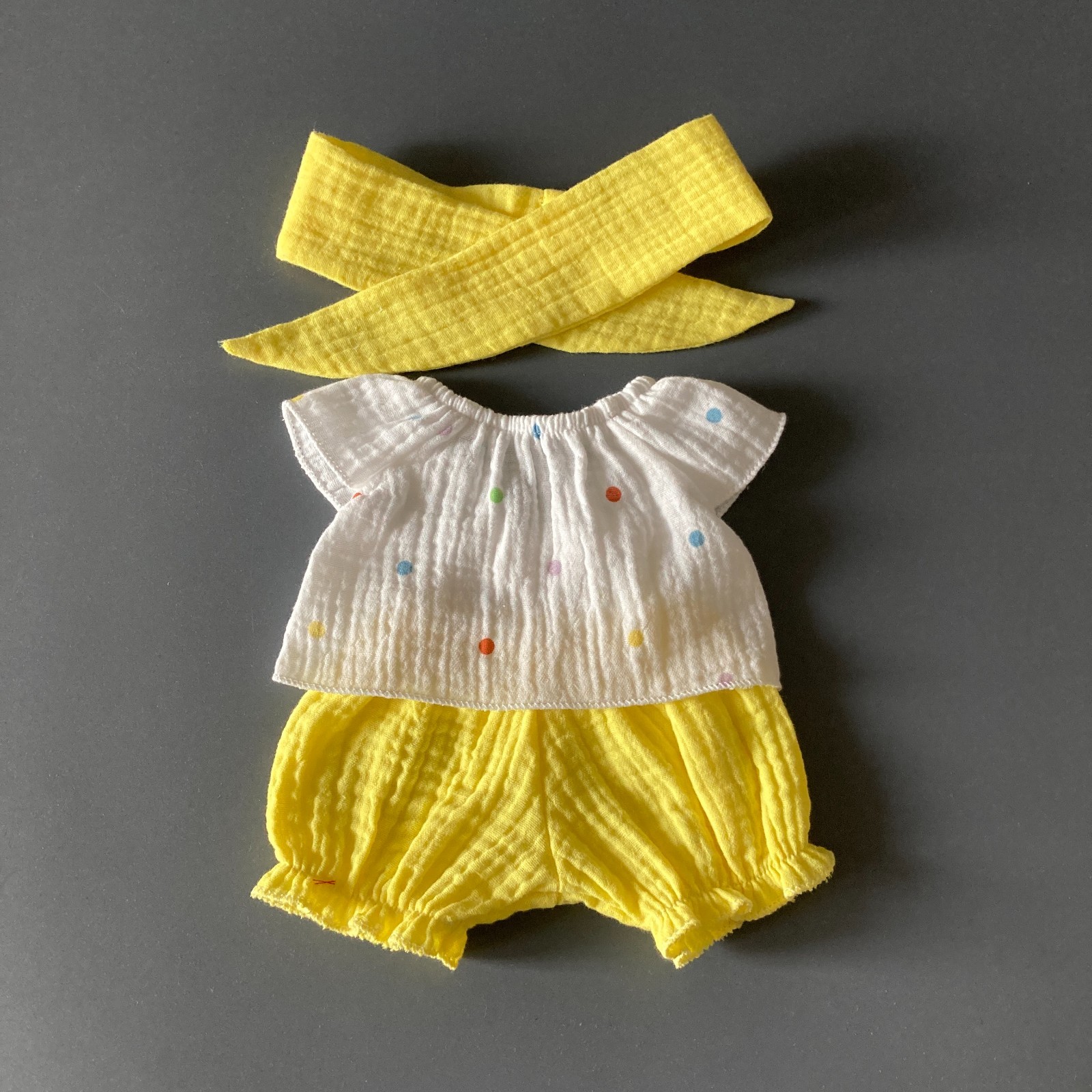 Top (shirt), Pants-bloomers And Headband