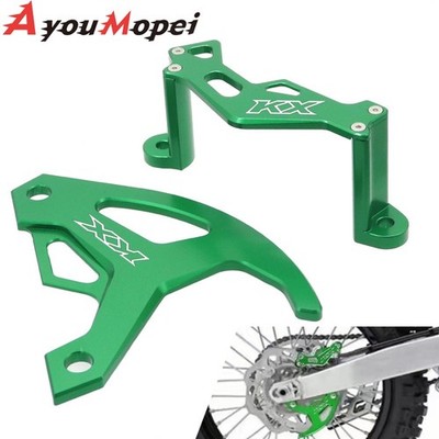 Rear Brake Caliper Brake Disc Guard Cover Protector For Kawasaki KX450/F KX250/F