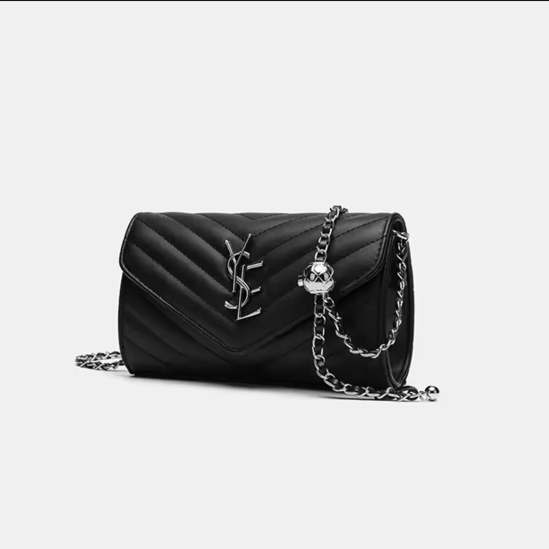 SAINT LAURENT Borsa di lusso con tracolla a catena singola per uso quotidiano 40% di sconto!!