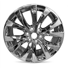 New Wheel For 2015-2017 Ford F-150 20 Inch Bright Pvd Chrome Silver Alloy Rim