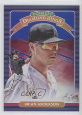2020 Panini Donruss Diamond Kings Holo Blue Brian Anderson #6 00gy