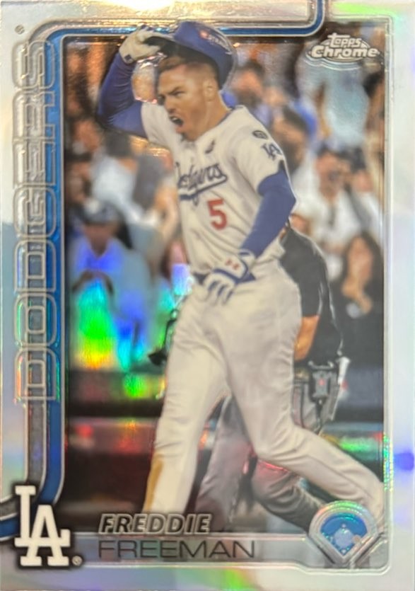 2025 Topps Chrome Base Image Variation#23 Freddie Freeman