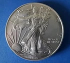 2015 Unc. Silver Eagle $1.00: 1 Oz. Pure Silver