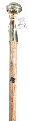 Walking Cane - Original Bubba Stik ''Standard'' Style Walking Stick with Brass ...