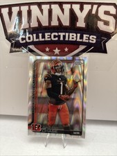 2025 Topps Chrome- Ja'Marr Chase RayWave Refractor #58 Cincinnati Bengals