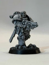 Mark 3 true scale Space Marine Sergeant Iron armor 30k